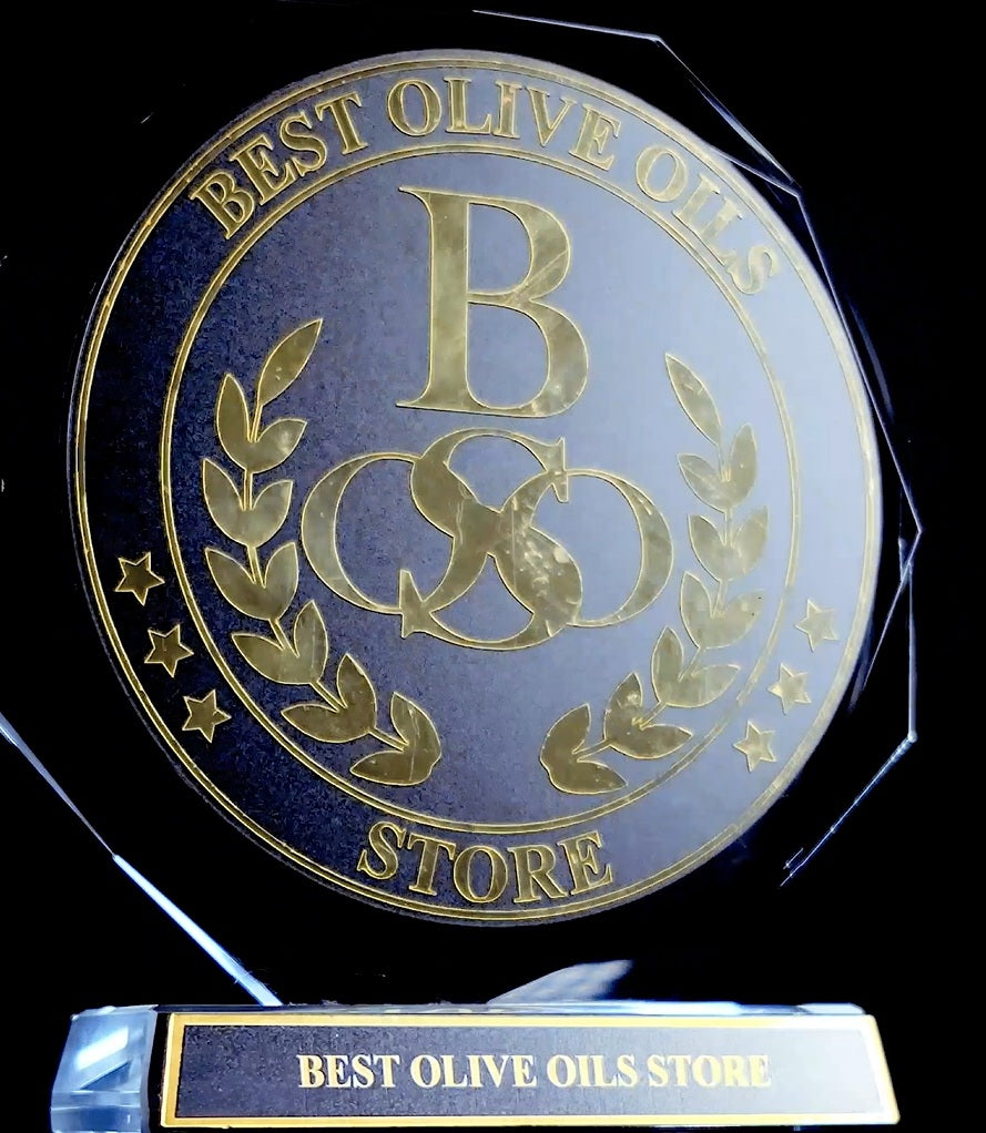 Best Olive Oils Store Trophy – Logo Edition