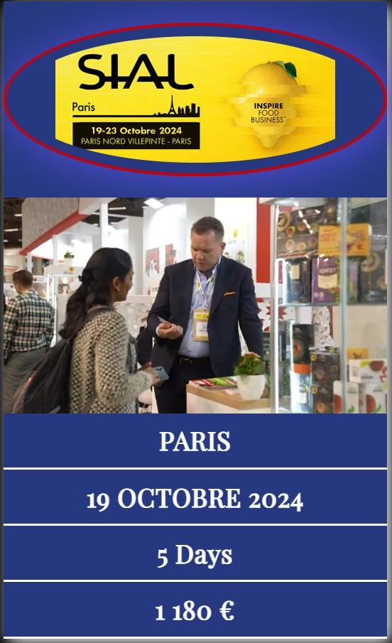 Participation au SIAL Paris - Stand "Best Olive Oils Store"